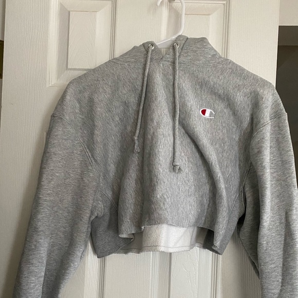 Champion Tops - Champion Reverse Weave Cropped Hoodie